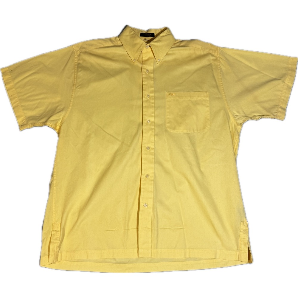Colours Alexander Julian Mens Yell Cotton Twill Short Sleeve Button Down Shirt M